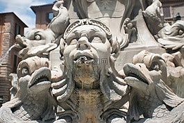萬(wàn)神殿,羅馬,噴泉