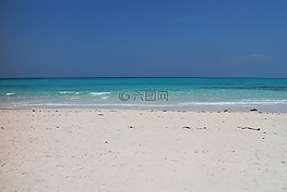 海灘,沙,環(huán)礁湖
