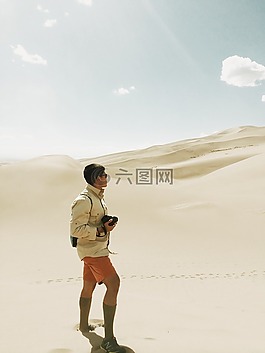 家伙,男子,沙