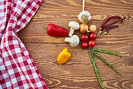 食品,蔬菜,蘑菇
