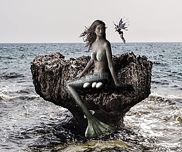 美人魚,幻想,海