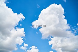 云,藍色,天空