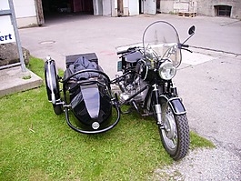 摩托車,寶馬,邊車