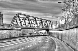 hdr,橋,emden 德國