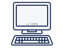 計算機(jī),鍵,光線