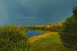 景觀,自然,雨