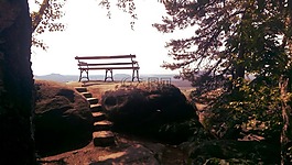 撒克遜瑞士,ochelaussicht,山