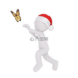 白人男性,白,数字