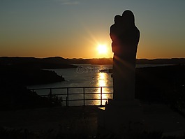 abendstimmung,日落,地中海