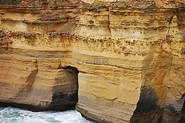海岸,懸崖,石