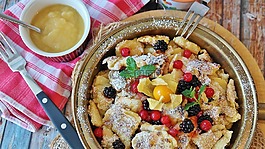 kaiserschmarrn,煎餅,奧地利