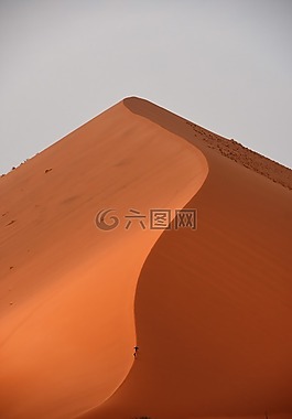 沙漠,沙丘,sossusvlei