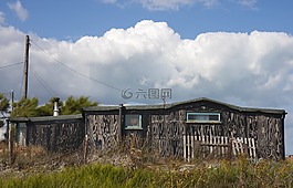 簡易房,小屋,老