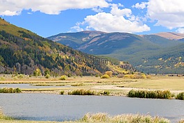 美麗,風(fēng)景,湖