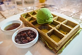 甜點,冰淇淋,食品