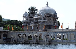 乌代浦,宫,湖