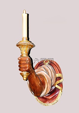 蠟燭,城堡,火焰