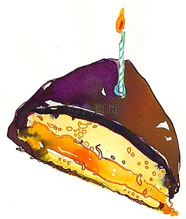 生日蛋糕,巧克力,生日