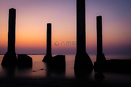 日落,獨,傷心