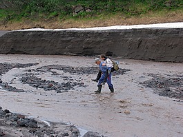 道路,天氣,污垢