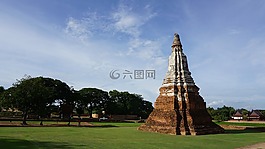 泰國風,背景圖,綠草地