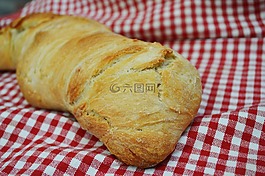 面包,家庭烘焙,gyökérkenyér