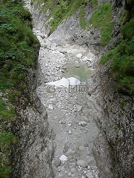 奧地利,山,高山