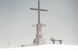 matagalls,雪,山