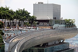 滨海湾金沙,池,新加坡