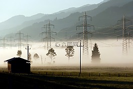 能源,陸上線路,電桿