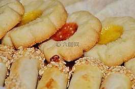 食品,甜點(diǎn),餅干