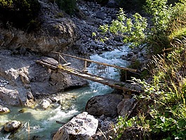 木橋,網站,白水