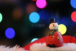 雪人,装饰,冬季