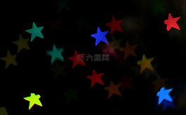 星級,背景虛化,裝飾品