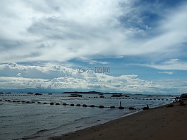 沙灘,chom,蠟燭