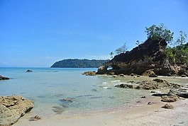 海灘,泰國,海