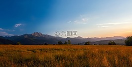 景觀,天空,云