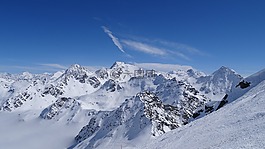 山,阿爾卑斯山,景觀