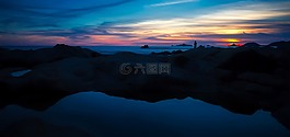 法國,海,海洋