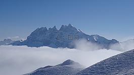 山,阿爾卑斯山,景觀