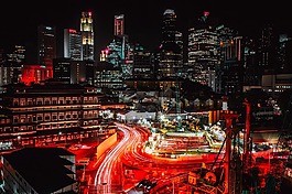 新加坡,城市,天際線