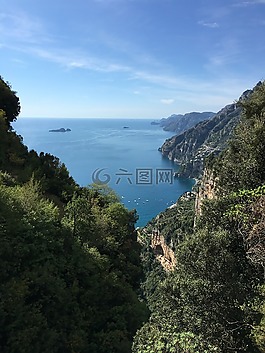 海,意大利,假期