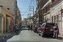 路,城市,多米尼加共和國(guó)的股票