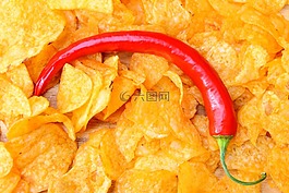 比薩餅,辣椒粉,果香濃郁熱