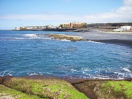特内里费,香格里拉caleta,海滩