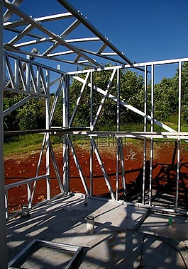 房屋建筑,建設,鋼框架結構