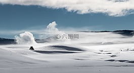 雪,冬天,覆蓋