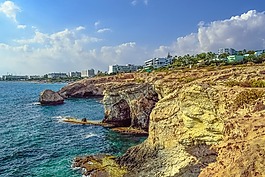 塞浦路斯,阿依,巖質海岸