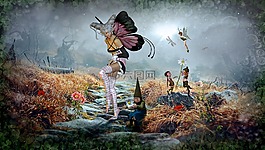 幻想,童話故事,小精靈