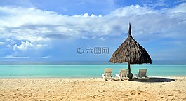 海,菲利賓,沙灘